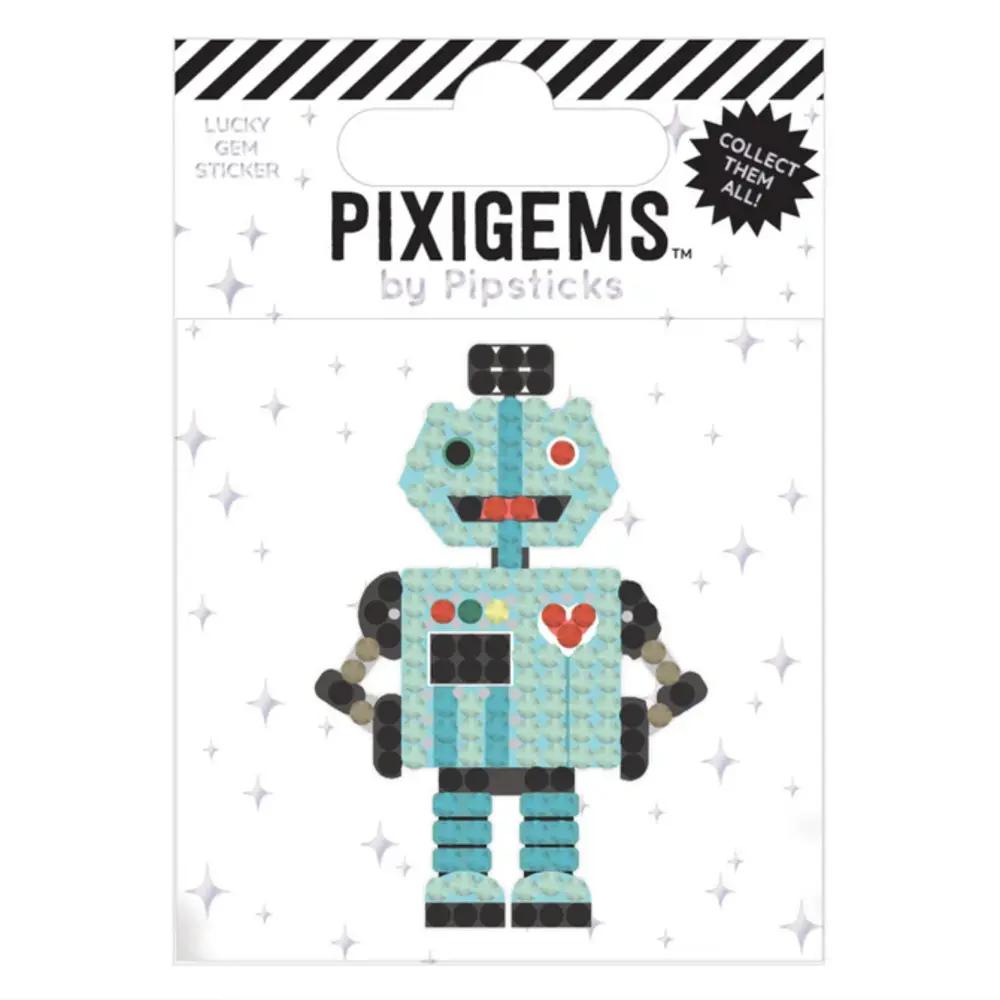 Pipsticks, Stickers, Art & School, Pixigem, Roxi the Robot, 873159